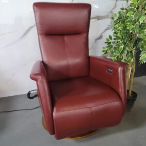 Sta op stoel Prominent Toscana rood op accu