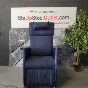 Staopstoel Easysit Indigoblauw XL-zithoogte