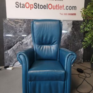 Staopstoel Fitform Wellness 228-238 Petrolblauw 3 motoren