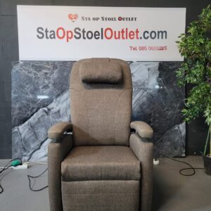 Staopstoel Fitform Vario Bruin met kantelfunctie