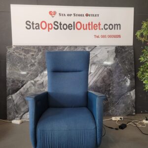 Staopstoel Prominent Toscana Blauw met Accu