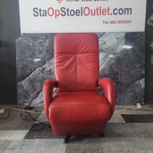 Staopstoel Meubelzorg Leder rood