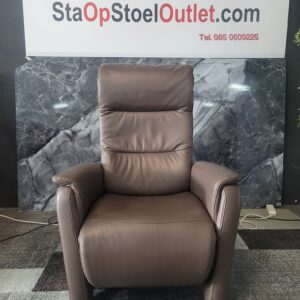 Staopstoel Hukla Leder met simpel afstandsbediening