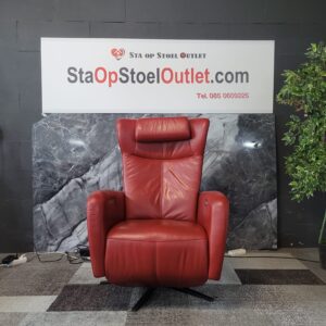 Staopstoel Prominent Sorisso rood op accu